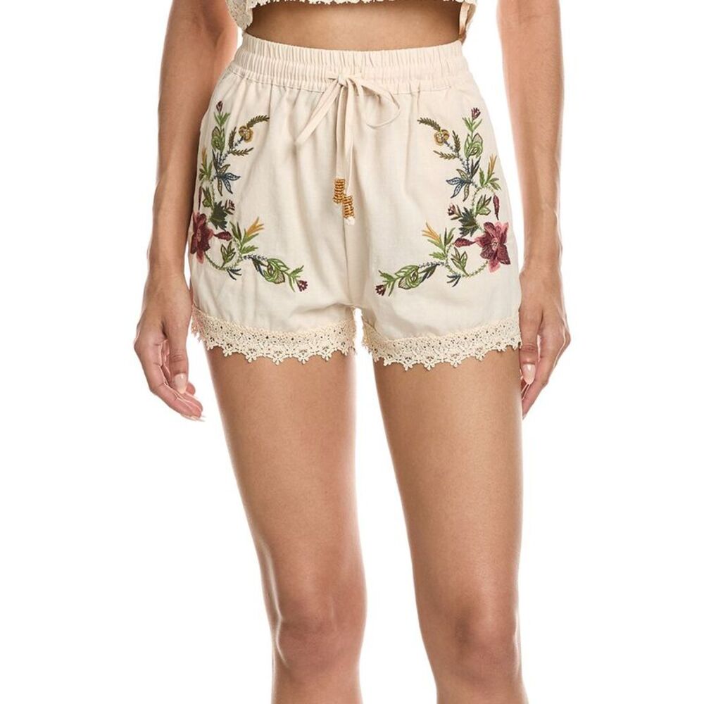 Abbey Womens  Short, Brown